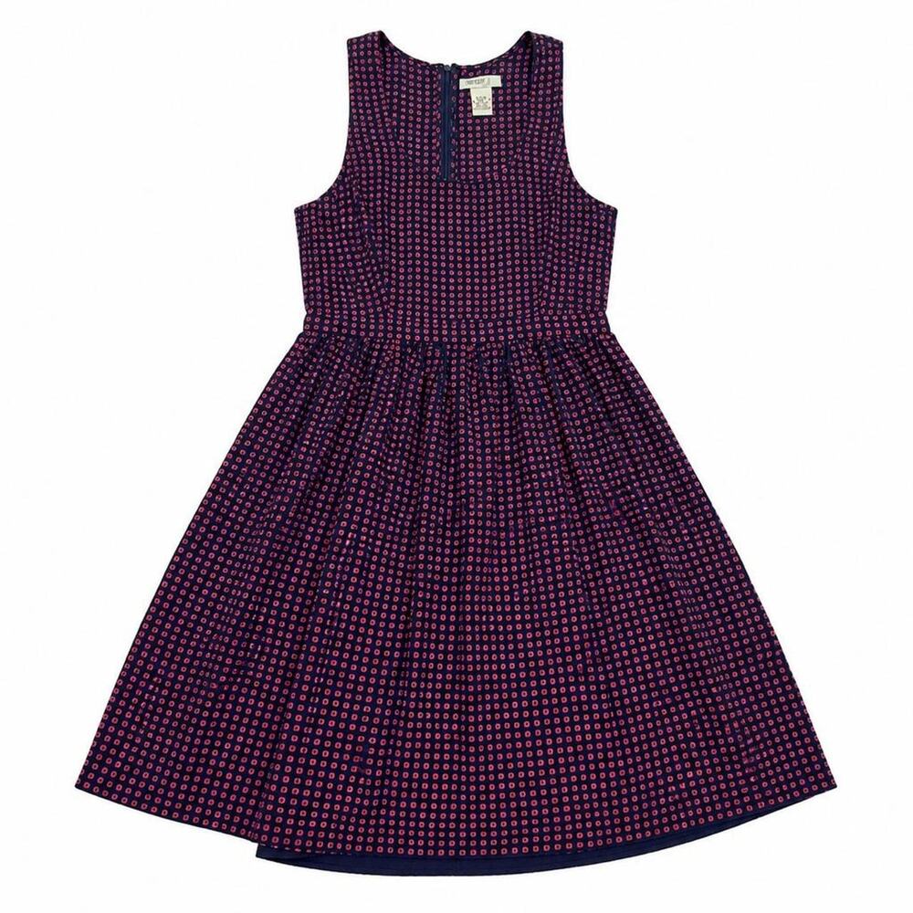 Maple 100% Silk Sleeveless Fit & Flare Dress Size 6 - Picture 3 of 5